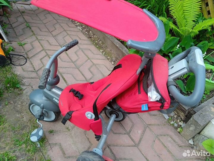 Велосипед с родительской ручкой