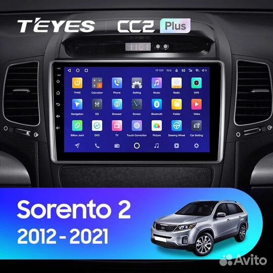 Teyes магниоола андроид kia sorento 2 2012-2022