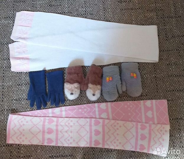 Шапки детские для девочки 14шт.пакетом.Цена за всё