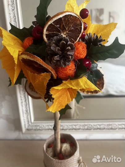 Осенняя поделка из природных материалов