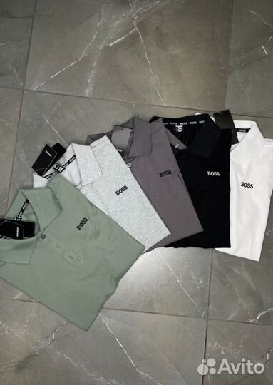 Футболка поло Lacoste / Hugo Boss