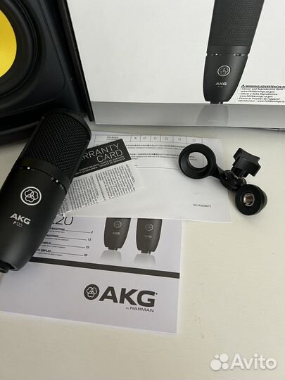 Микрофон akg p120 конденсаторный (идеал)