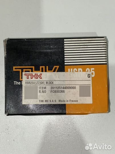 Линейные подшипники (каретки) THK HSR-25