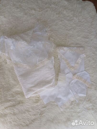 Конверт-одеяло на выписку летний