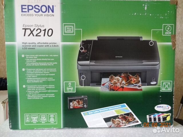 Мфу Еpson stylus tx 210