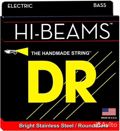 Струны для Бас гитары DR Hi-Beam MR-45