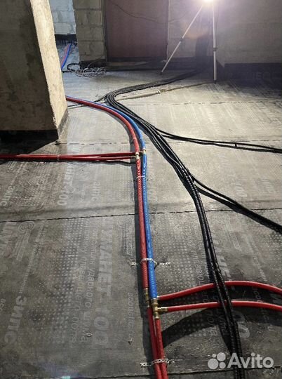 Монтаж отопления водоснабжения