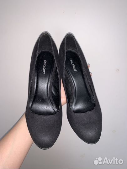 Туфли женские 37 размер замшевые