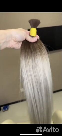 Волосы для наращивания блонд