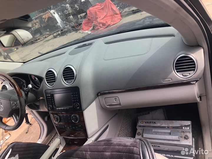 Торпеда на mercedes GL 164 серая