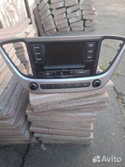 Магнитола hyundai solaris 2