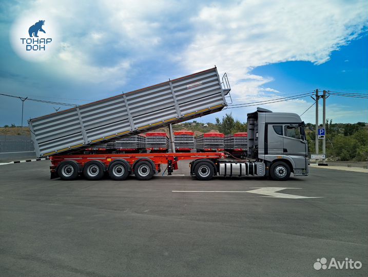 Полуприцеп зерновоз Тонар 9988 СН50, 2024