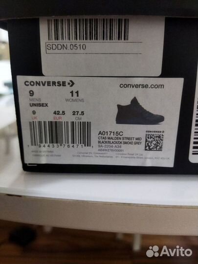 Кеды converse, конверсы новые унисекс