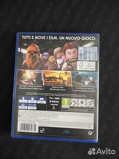 Star wars Skywalker Saga диск с игрой PS4, PS5