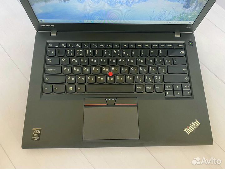 Ноутбук Lenovo ThinkPad T450 SSD230 windows 10 14