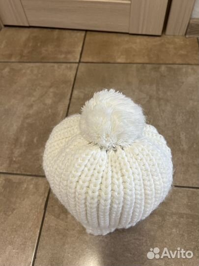 Шапка женская детская новая 50% шерть, 50 акрил