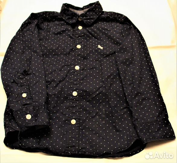 Рубашки Polo разных размеров, от 3 лет до 3 мес