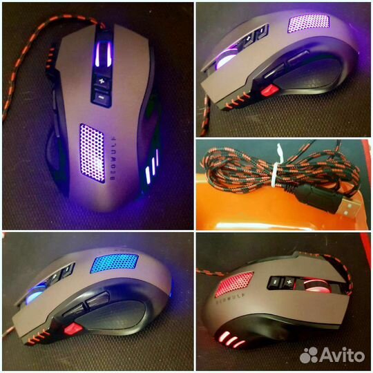 Игровая компьютерная мышь Oklick 805G v2 beowulf