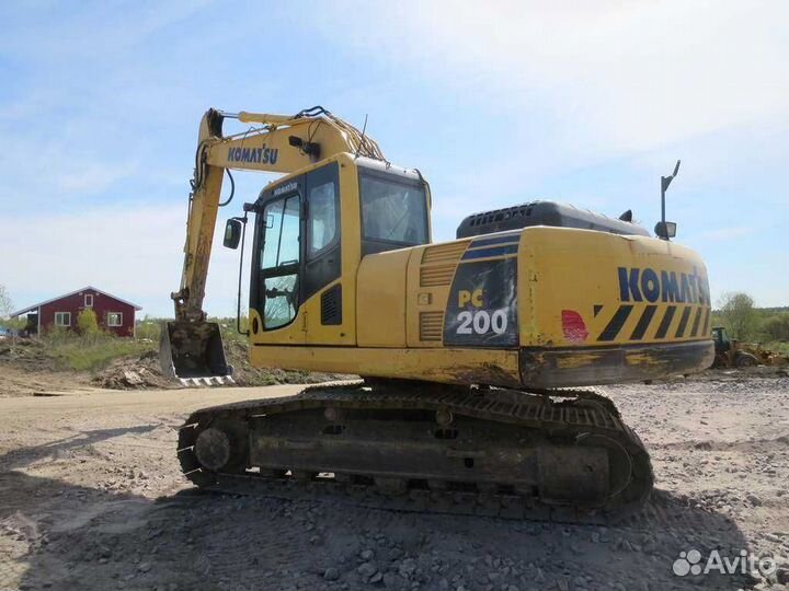 Гусеничный экскаватор Komatsu PC200, 2014