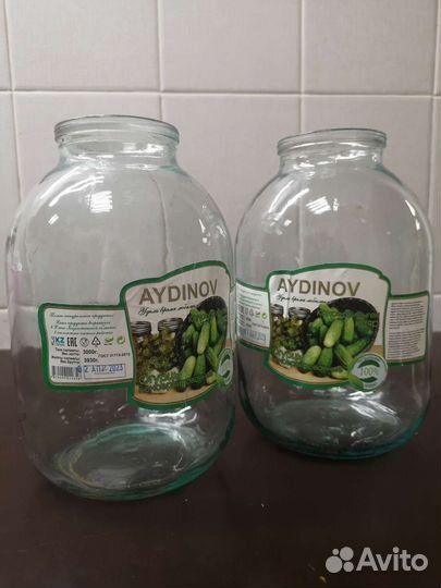 Стеклянная банка 3л