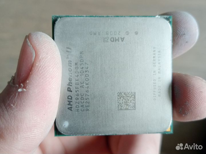 Процессоры amd phenom ii x4