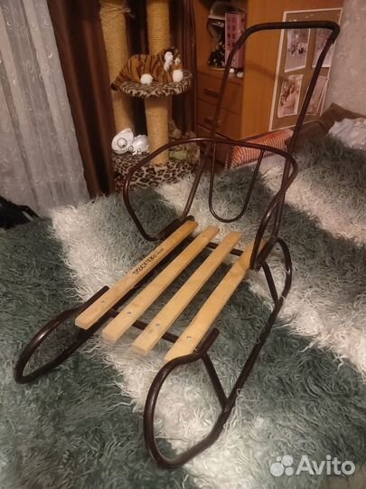 Детские зимние санки