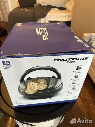 Игровой руль Thrustmaster T300RS GT PS5 PS4 PC