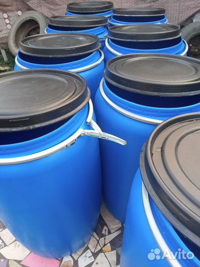 Бочка пластиковая пищевая 227 литров