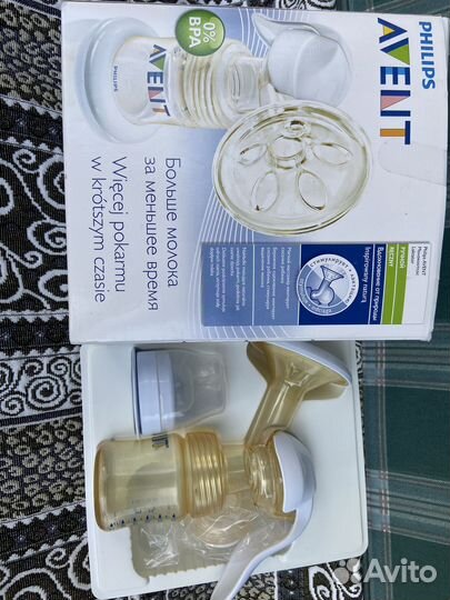 Молокоотсос avent ручной