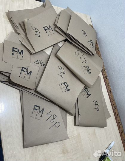 Мужские выкройки от 48до 58