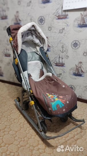 Продам санки коляска