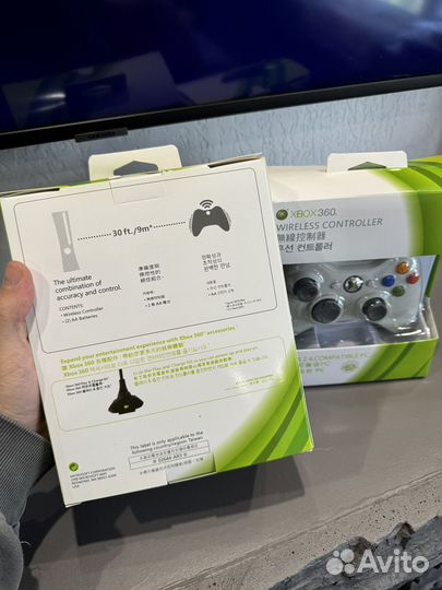 Геймпад xbox 360 беспроводной