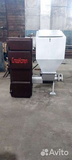 Твердотопливный котел длительного горения