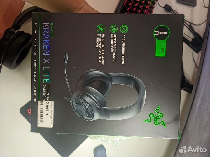 Razer kraken x lite