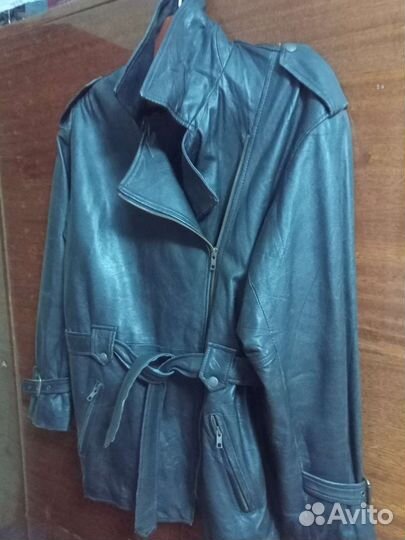 Кожаная куртка мужская