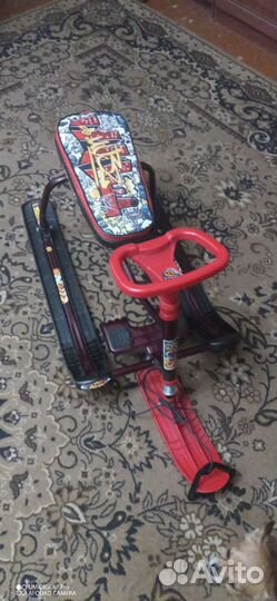 Детский снегокат. Тимка