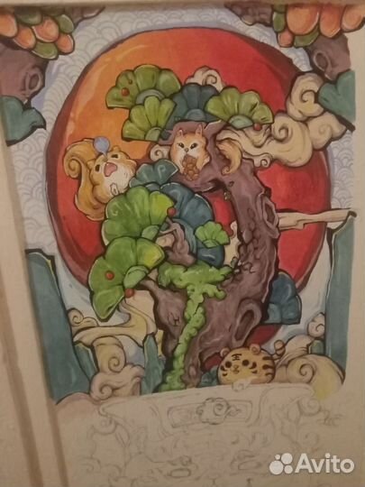 Рисую эскизы