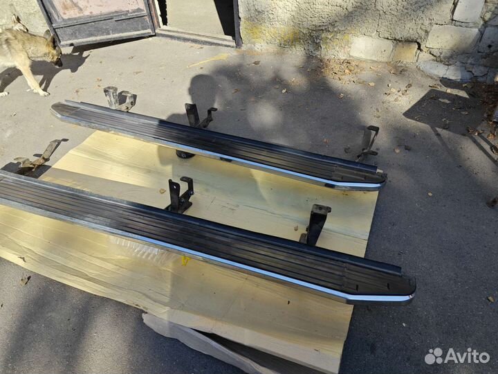 Пороги на volkswagen touareg 2