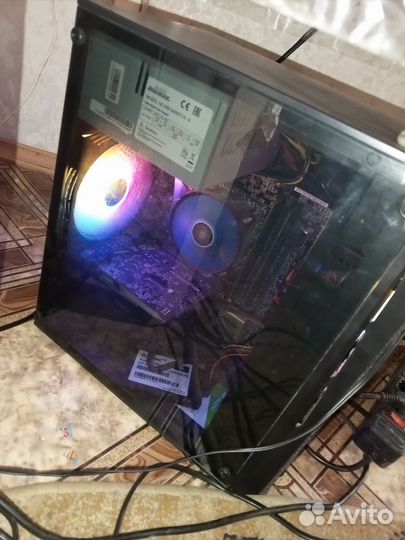 Игровой компьютер с монитором полный комплект