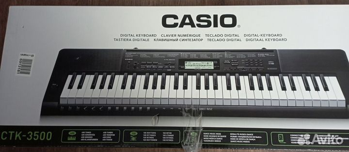 Синтезатор casio