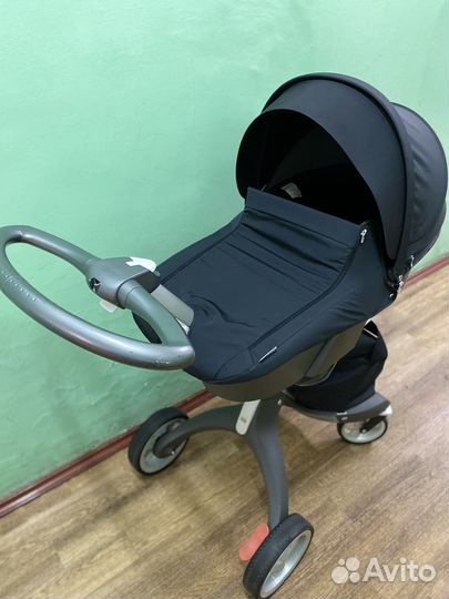 Коляска 2 в 1 Stokke Xplory Seat Style Kit Black