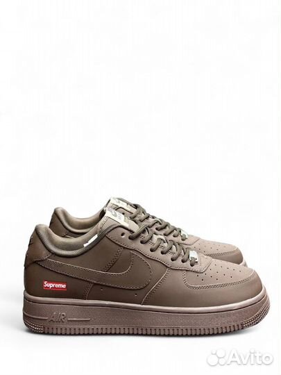 Кроссовки Nike Air Force 1 x Supreme Baroque Brown