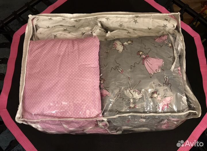 Бортики в детскую кроватку 12шт