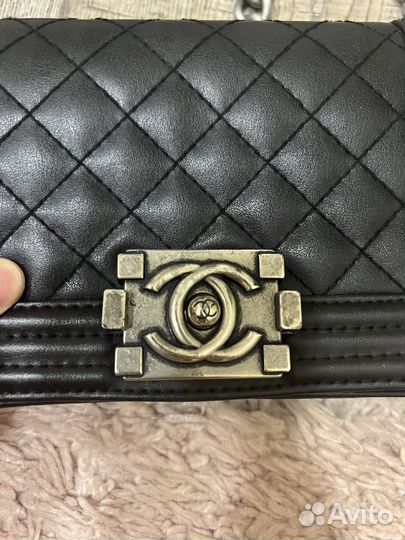 Сумка chanel boy оригинал