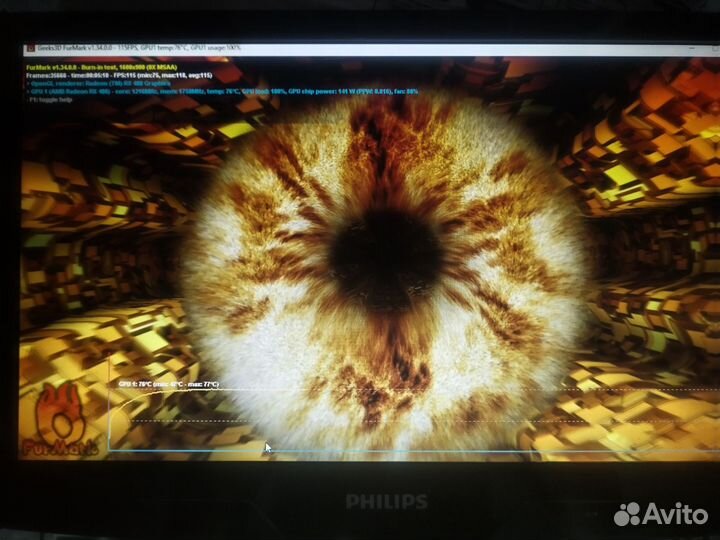 Видеокарта rx480