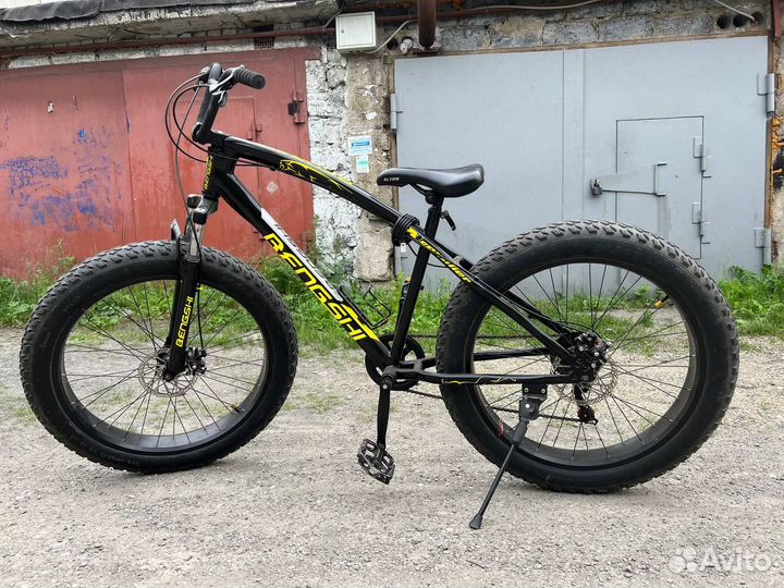 Велосипед горный на широких колесах