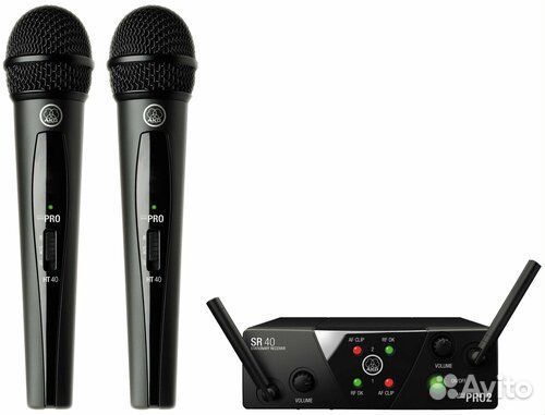 AKG WMS40 Mini2 Vocal Set US25AC (537.5/539.3)