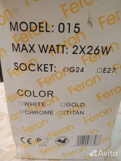 Светильник Feron