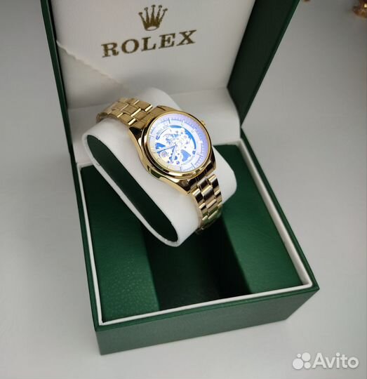 Женские Часы Rolex механические скелетоны