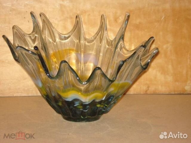 Ваза Цветное стекло СССР